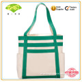 Natural color top quality plain white cotton bag
